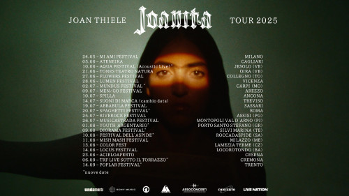 Nuova data del tour di Joan Thiele