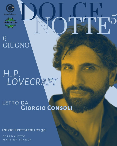 Dolce Notte: H. P. Lovecraft letto da Giorgio Consoli