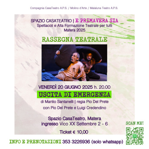 Uscita di Emergenza | E PRIMAVERA SIA