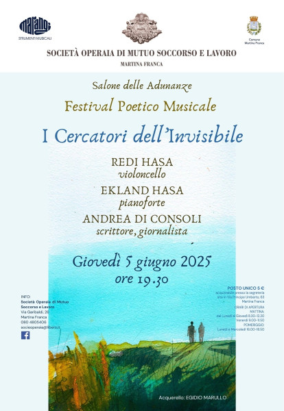Festival poetico e musicale | I Cercatori dell’Invisibile