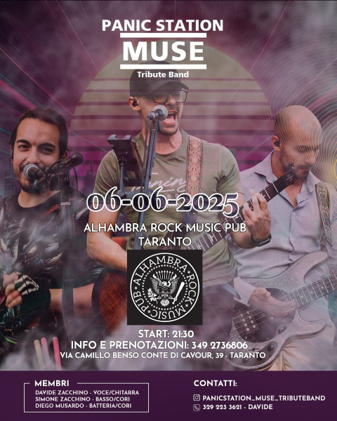Panic Station - MUSE Tribute  Band