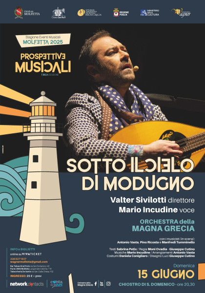 SOTTO IL CIELO DI MODUGNO - Mario INCUDINE & l'Orchestra della Magna Grecia