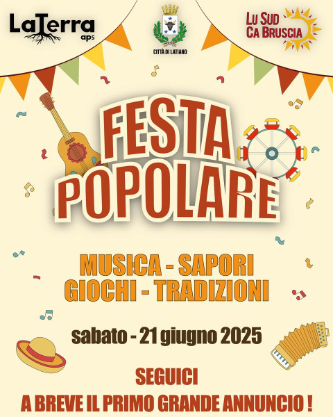 FESTA POPOLARE 2025