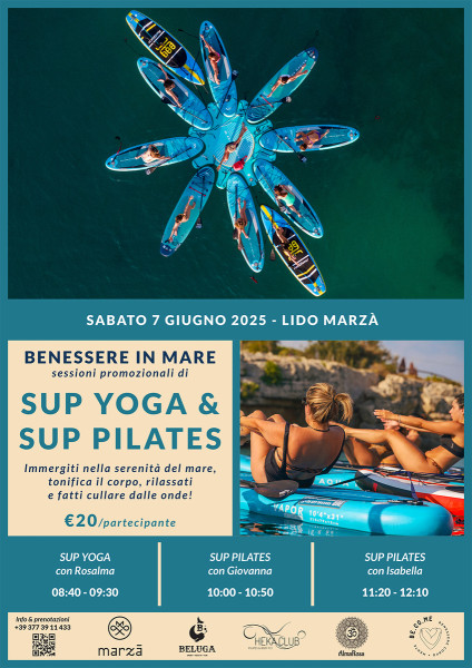 Sessioni promozionali di SUP YOGA & SUP PILATES