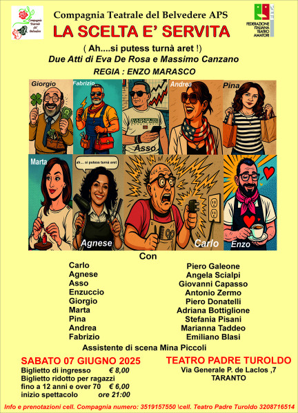 LA SCELTA E’ SERVITA (Ah..siputessturnàaret!)