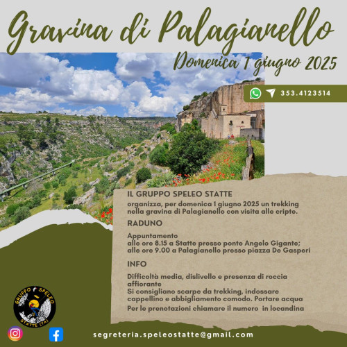 Trekking in gravina
