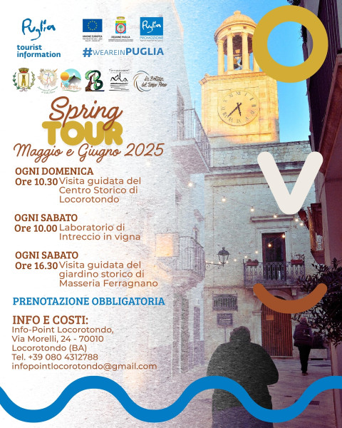 Spring Tour 2025 a Locorotondo - Centro Storico