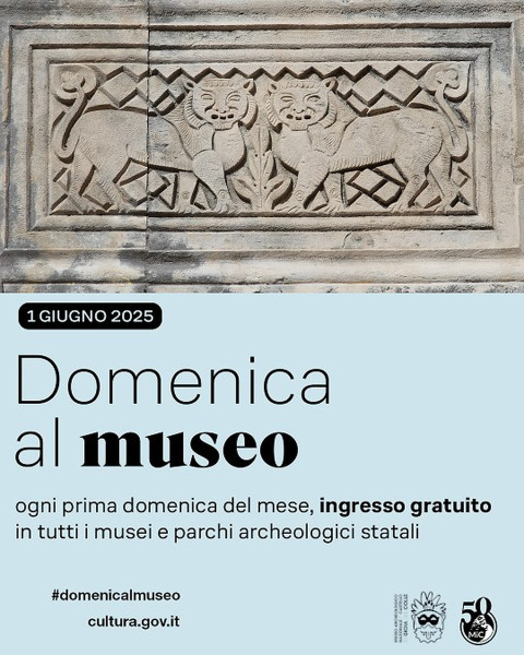 Ingresso Gratuito e Visite Guidate per #Domenicalmuseo