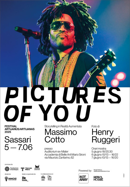 Dal 5 al 7 giugno la mostra fotografica interattiva "PICTURES OF YOU" sarà visitabile a Sassari