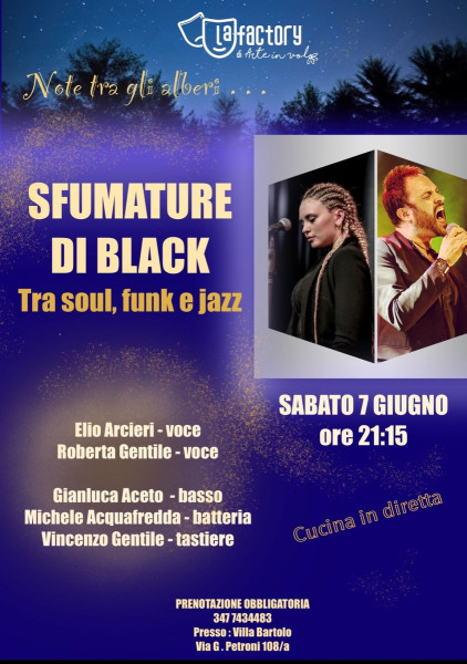 SFUMATURE DI BLACK