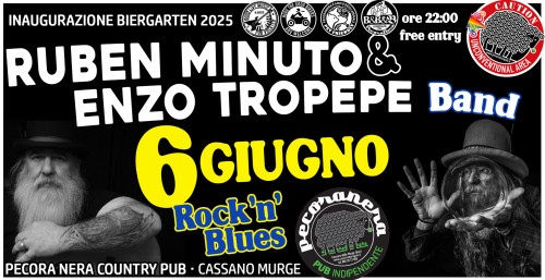 RUBEN MINUTO & ENZO TROPEPE BAND in concerto