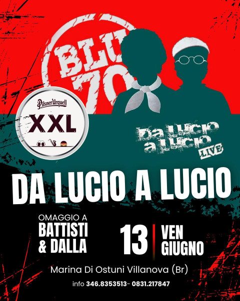 DA LUCIO A LUCIO  LIVE TRIBUTE