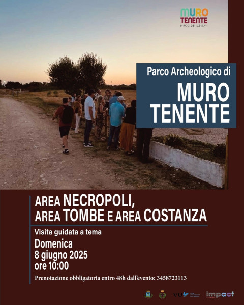 Le necropoli e l'area Costanza - visita guidata a tema
