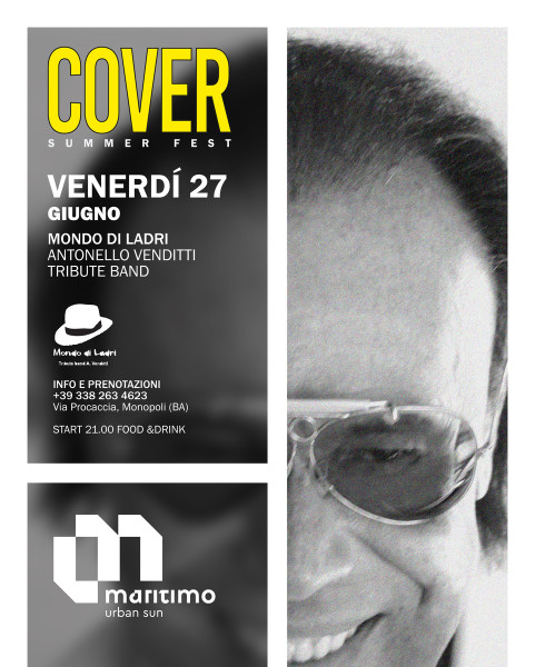 Mondo di Ladri - Antonello Venditti tribute band live at Marittimo