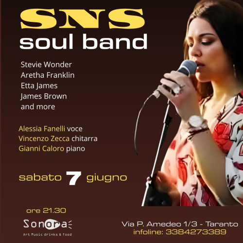 SNS Soul Band live concert + Beat Frenzy Dj Set