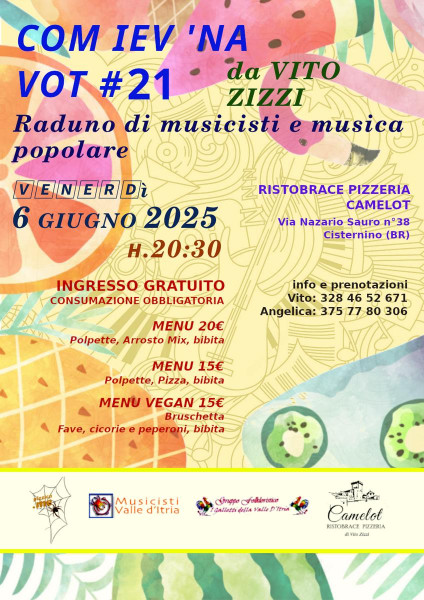 Com Iev Na Vot - Raduno di musica tradizionale da Vito Zizzi #21