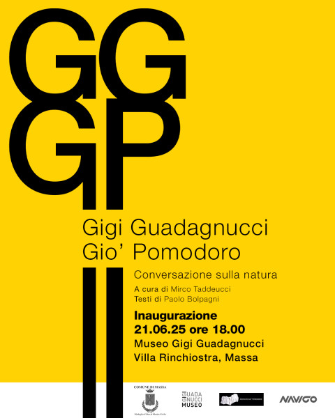 "Gigi Guadagnucci Gio' Pomodoro | Conversazione sulla natura | A cura di Mirco Taddeucci | Inaugurazione 21 giugno ore 18.00 | Museo Gigi Guadagnucci, Villa Rinchiostra  Massa