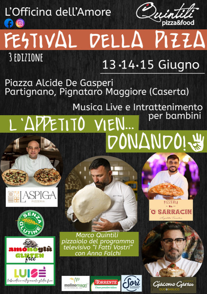 Festival della pizza-L'appetito vien donando