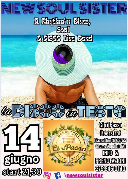 New Soul Sister Live - La disco in testa!