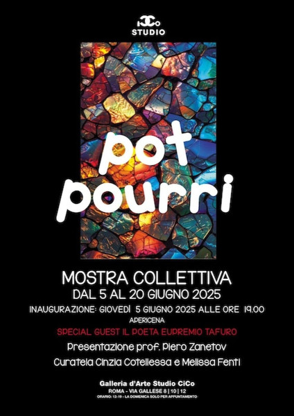 Pot-Purri, mostra collettiva d'arte contemporanea