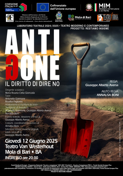 Antigone - il diritto di dire no.