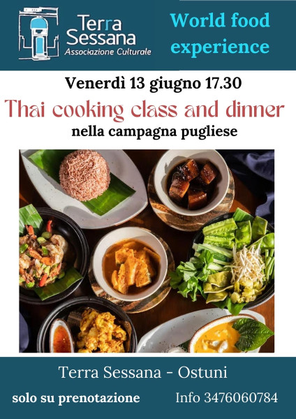 Corso di cucina Thai con cena