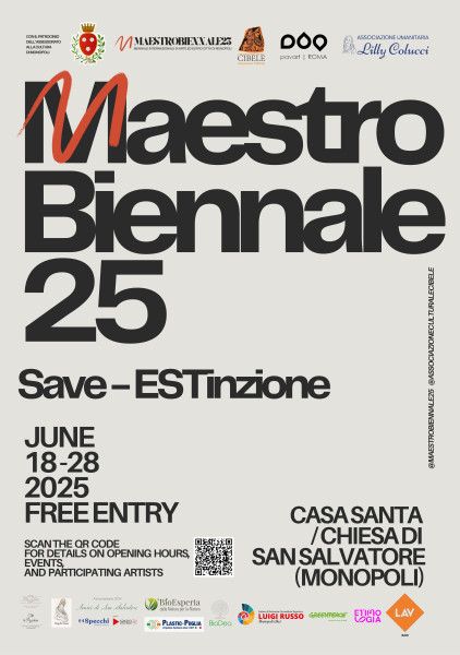 Maestrobiennale25 Arte ed Estro a Monopoli