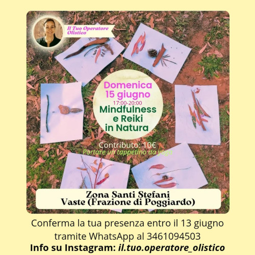 Incontro di Mindfulness e Reiki in Natura