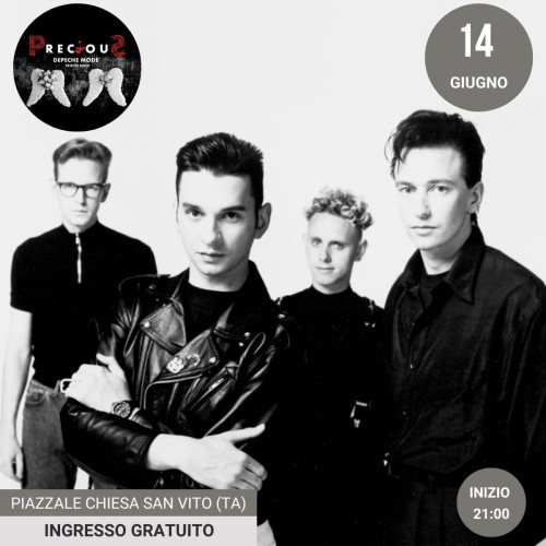 PRECIOUS tributo ai Depeche Mode live in piazza a San Vito (TA)