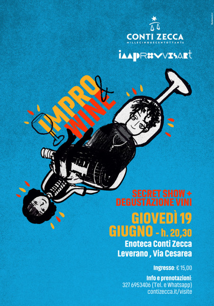 Impro&Wine - secret show di improvvisazione teatrale e degustazione vini