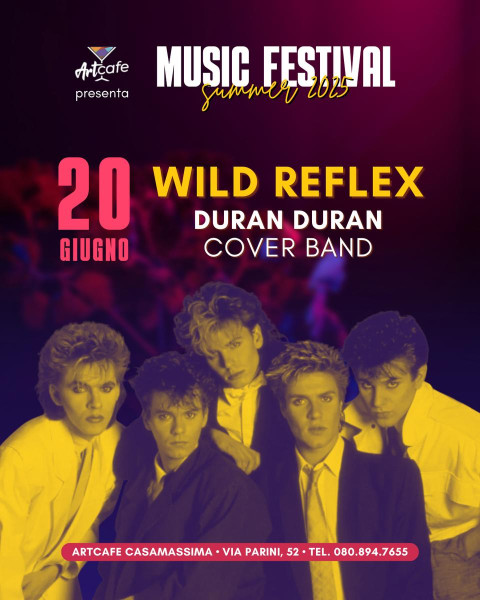 Wild Reflex  Duran Duran Cover Band  Live Concert
