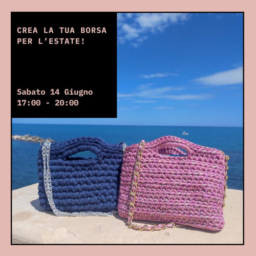 Crea la tua borsa estiva all'uncinetto!