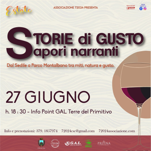 Storie di gusto: sapori narranti