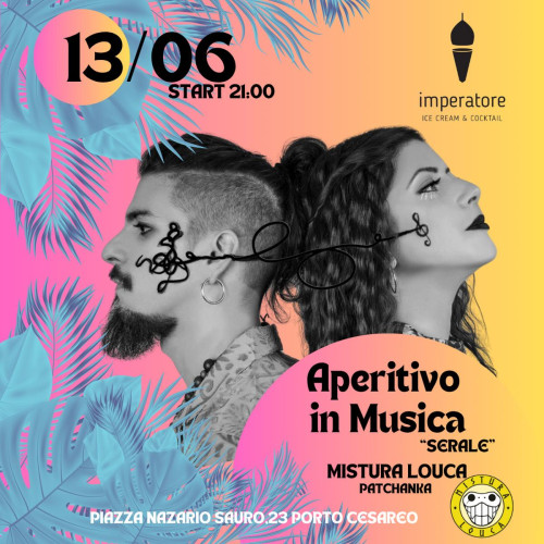 Mistura Louca live per L’aperitivo "serale" in Musica al Bar Imperatore