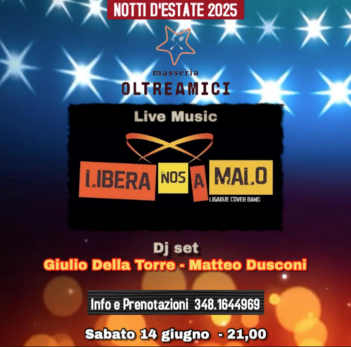 Dinner Show e dj Set