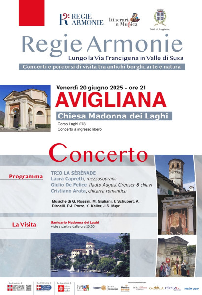 Regie Armonie ad Avigliana con il Trio La Sérénade