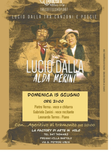 LUCIO DALLA E ALDA MERINI fra canzoni e poesie