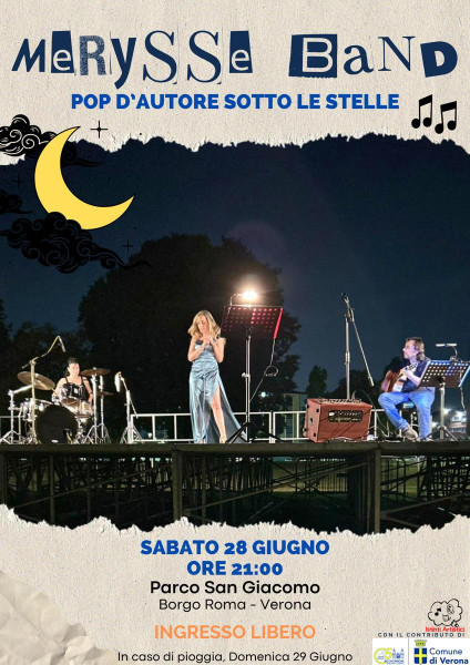 Merysse live concert: una serata sotto le stelle di Verona