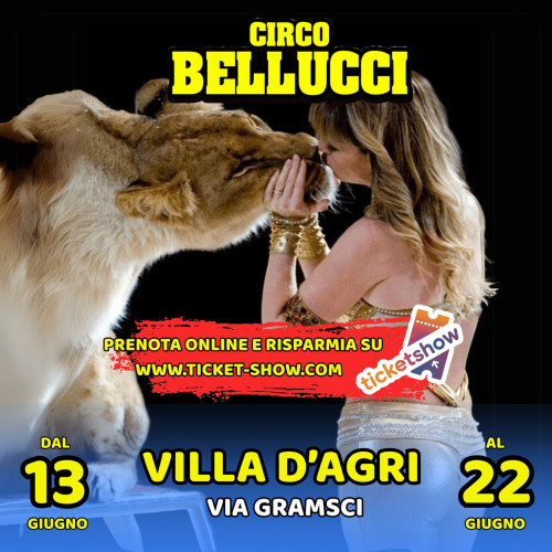 Circo Bellucci fa tappa a Marsicovetere con il suo show a Villa D’Agri