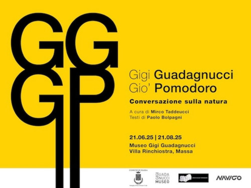 Un disegno inedito per la mostra Gigi Guadagnucci Gio’ Pomodoro | Conversazione sulla natura"