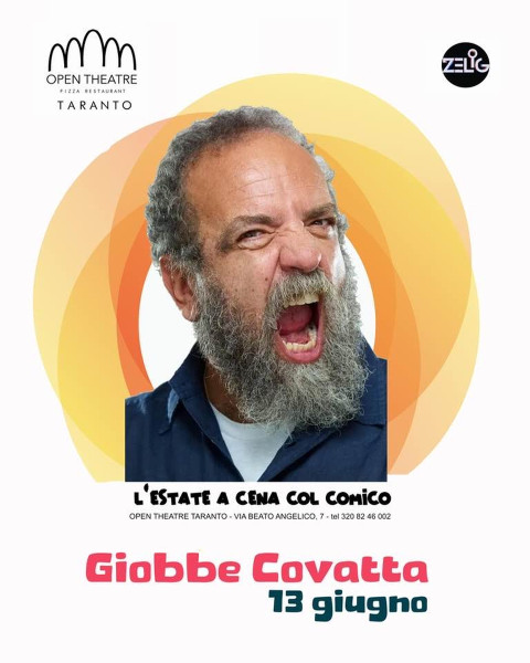 GIOBBE COVATTA - "A cena con il comico"
