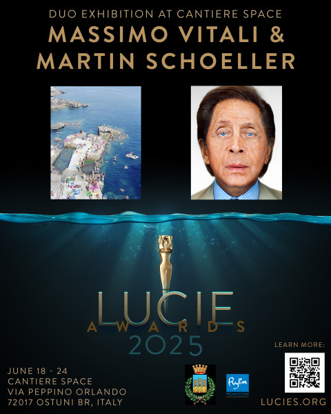 LUCIE AWARDS at CANTIERE: Inaugurazione con Massimo Vitali e Martin Schoeller