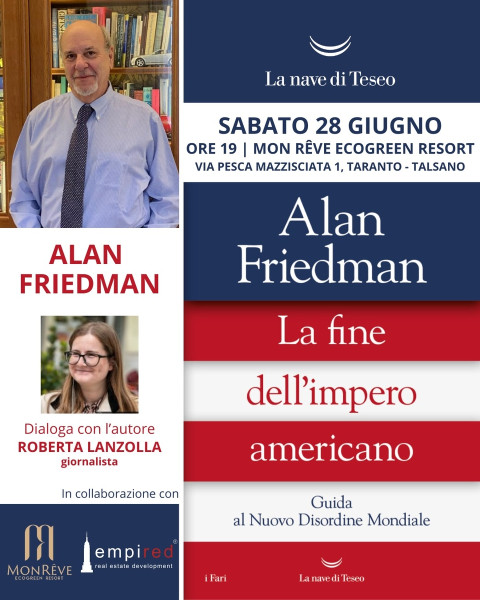 Alain Friedman presenta "LA FINE DELL'IMPERO AMERICANO"
