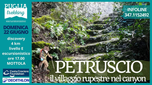 PETRUSCIO Il villaggio rupestre nel canyon