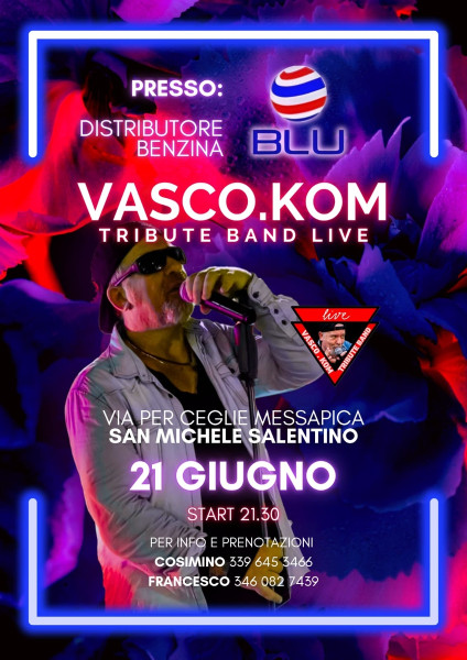 Vasco.Kom live alla stazione "Blu"