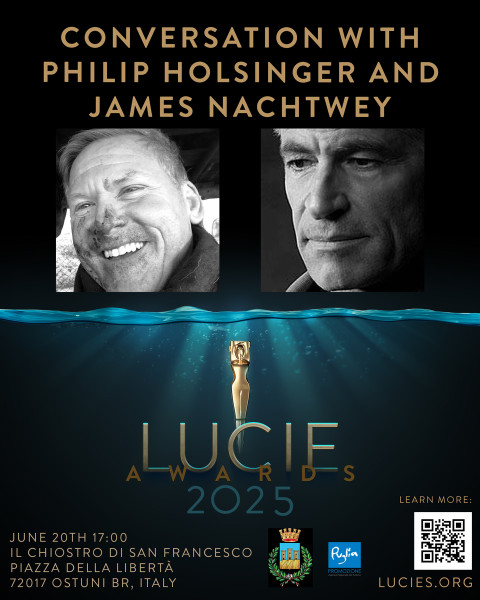 Due leggende della fotografia arrivano a Ostuni! Incontro con James Nachtwey & Philip Holsinger