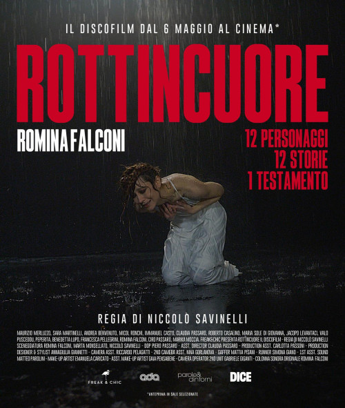 “ROTTINCUORE - IL DISCOFILM”, il mediometraggio di ROMINA FALCONI ispirato all’omonimo concept album