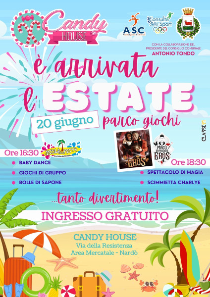 Candy House apre le porte all'estate con un evento speciale per bambini