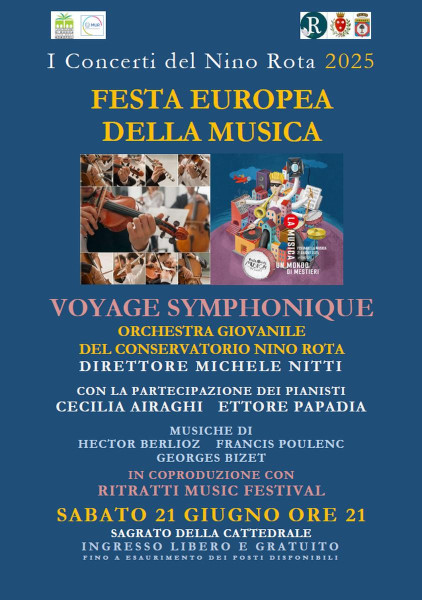 Festa Europea della Musica 2025  VOYAGE SYMPHONIQUE