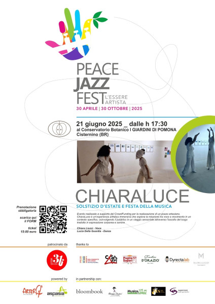PeaceJazzFest presenta CHIARALUCE